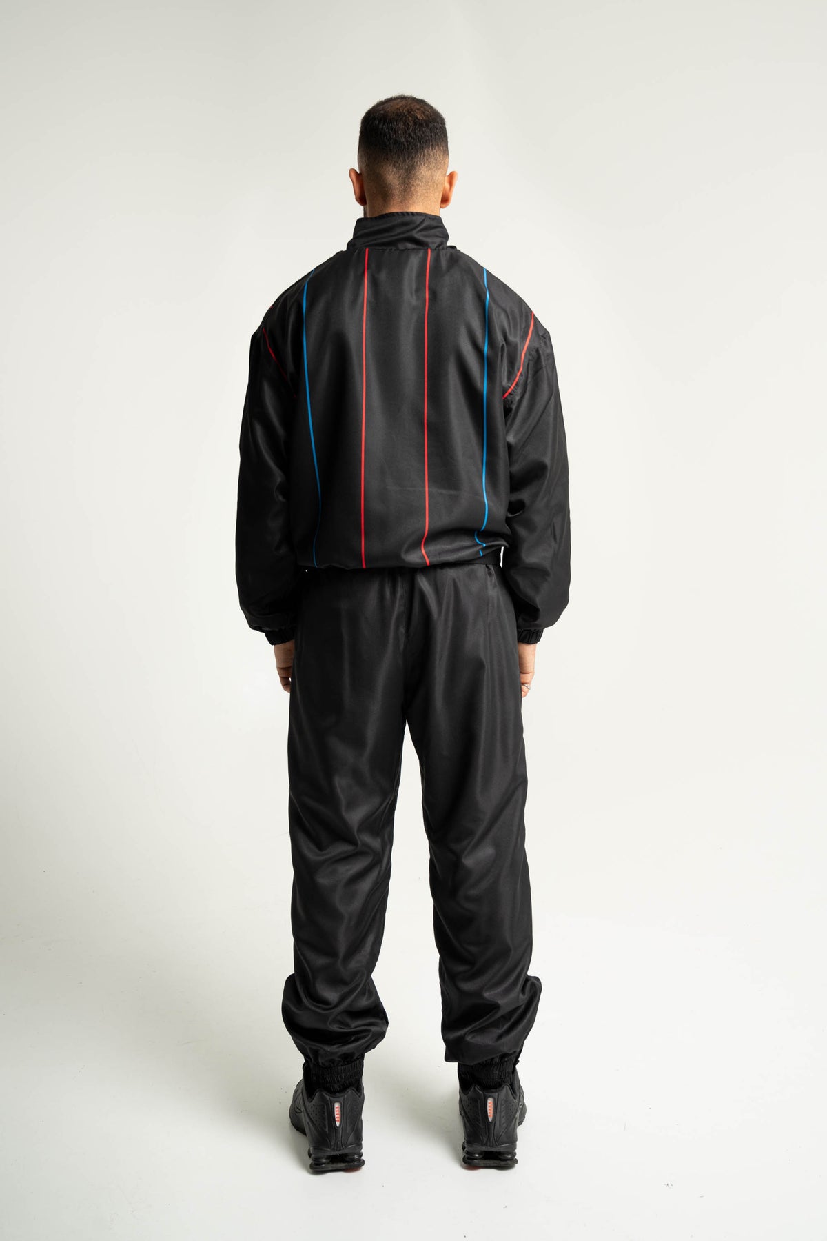 FRANZAFORTA TRACKSUIT PANTS BLACK