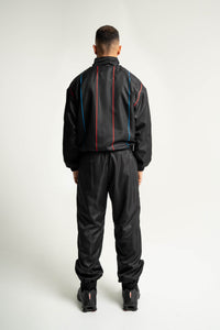 FRANZAFORTA TRACKSUIT PANTS BLACK