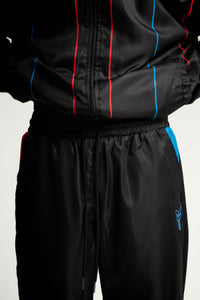 FRANZAFORTA TRACKSUIT PANTS BLACK