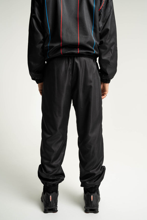 FRANZAFORTA TRACKSUIT PANTS BLACK