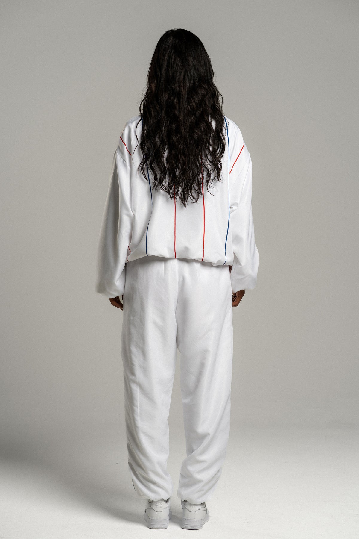 FRANZAFORTA TRACKSUIT JACKET WHITE