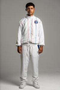 FRANZAFORTA TRACKSUIT JACKET WHITE