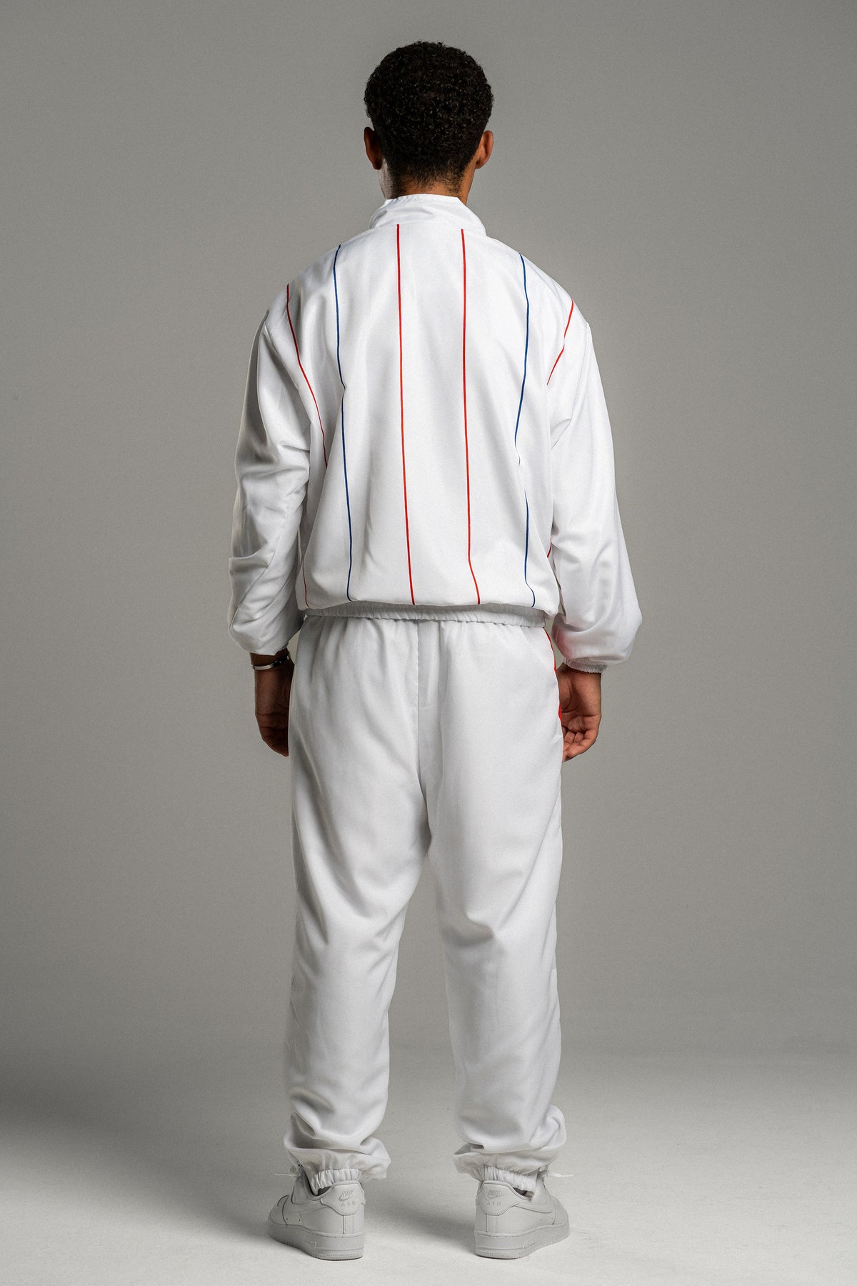 FRANZAFORTA TRACKSUIT JACKET WHITE