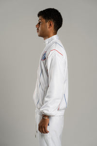 FRANZAFORTA TRACKSUIT JACKET WHITE
